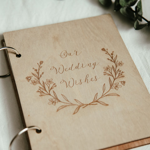 Our Wedding Wishes - Card Keeper